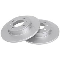 2 brake discs fully non-ventilated Ø 240 mm 10 mm...