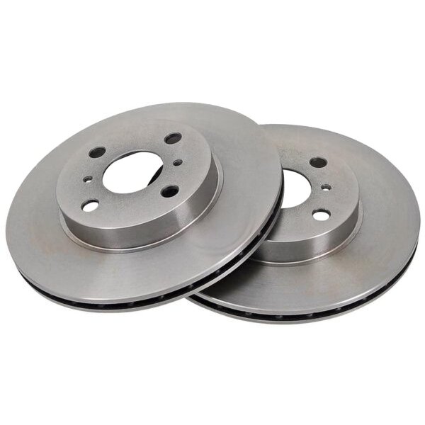 2 brake discs ventilated Ø 254 mm 18 mm A.B.S. for TOYOTA PASEO and others