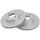 2 brake discs ventilated Ø 246 mm 20 mm A.B.S. for SUZUKI LIANA and others