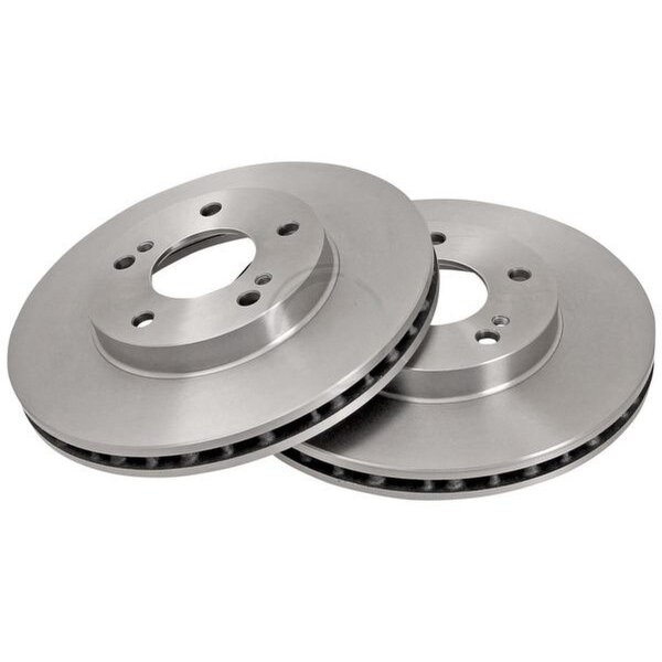 2 brake discs ventilated Ø 280 mm 26 mm A.B.S. for NISSAN MAXIMA and others
