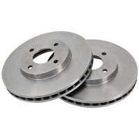 2 brake discs ventilated Ø 257 mm 26 mm A.B.S. for...