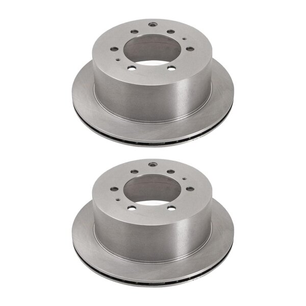 2 brake discs ventilated Ø 312 mm 18 mm A.B.S. for TOYOTA LAND and others