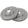 2 brake discs ventilated Ø 275 mm 25 mm A.B.S. for TOYOTA CARINA and others
