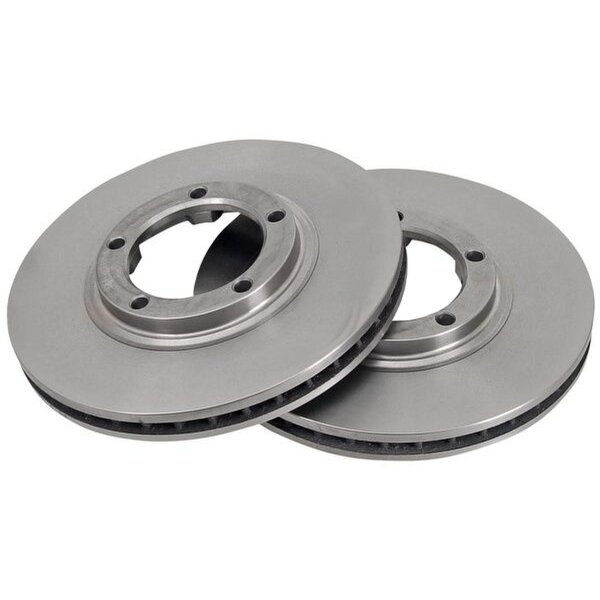 2 brake discs ventilated Ø 254 mm 24 mm A.B.S. for e.g. MITSUBISHI L400