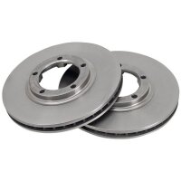 2 brake discs ventilated Ø 254 mm 24 mm A.B.S. for...