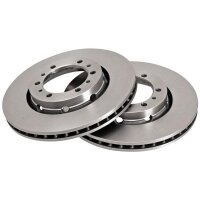 2 brake discs ventilated Ø 276 mm 24 mm A.B.S. for...