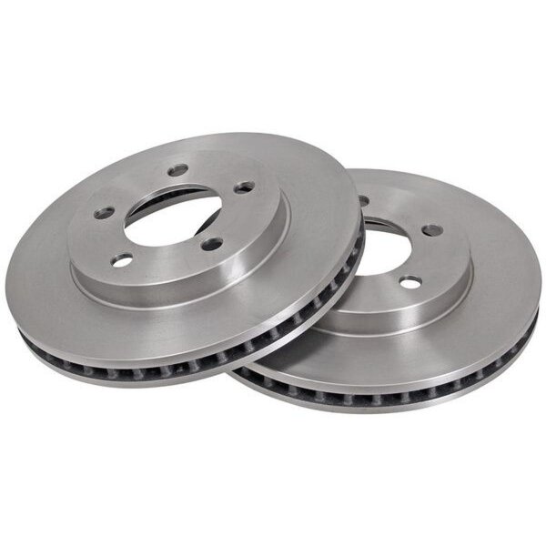2 brake discs ventilated Ø 258 mm 26.1 mm A.B.S. for LINCOLN CONTINENTAL