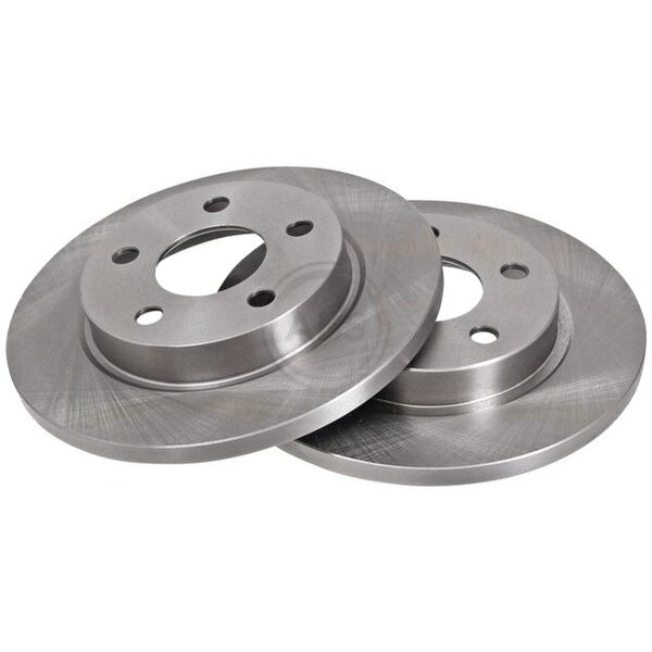 2 brake discs full Ø 256 mm 14.1 mm A.B.S. for e.g. FORD USA