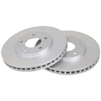 2 brake discs ventilated Ø 285 mm 26.5 mm A.B.S....