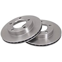 2 brake discs ventilated Ø 299 mm 22.2 mm A.B.S....