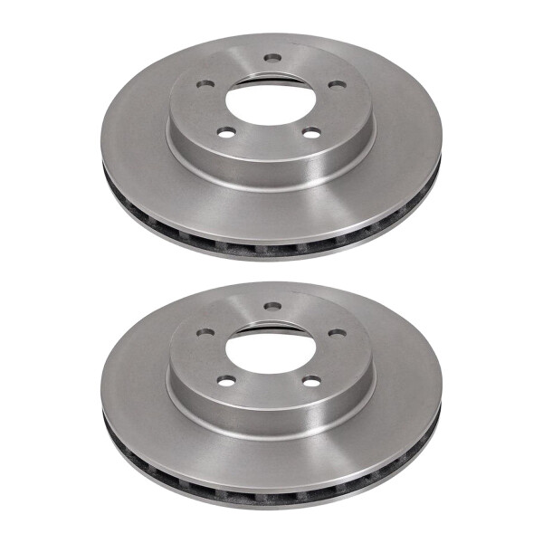 2 brake discs ventilated Ø 282 mm 24 mm A.B.S. for CHRYSLER NEW and others