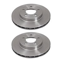 2 brake discs ventilated Ø 282 mm 24 mm A.B.S. for...