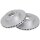 2 brake discs ventilated Ø 286 mm 26 mm A.B.S. for FORD USA and others