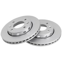 2 brake discs ventilated Ø 258 mm 24 mm A.B.S. for...