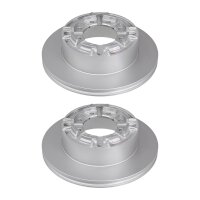 2 brake discs full Ø 289 mm 22 mm A.B.S. for IVECO...