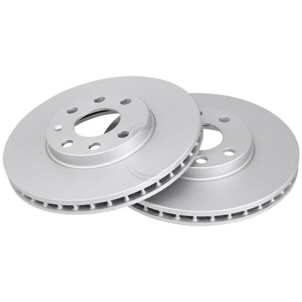 2 brake discs ventilated Ø 256 mm 24 mm A.B.S. for OPEL ASTRA and others