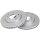 2 brake discs ventilated Ø 260 mm 22 mm A.B.S. for MERCEDES-BENZ A-CLASS