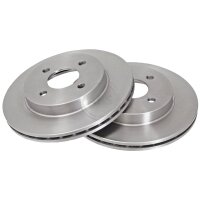 2 brake discs ventilated Ø 252 mm 20 mm A.B.S. for...