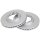 2 brake discs ventilated Ø 305 mm 32 mm A.B.S. for NISSAN PATROL