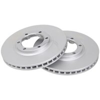 2 brake discs ventilated Ø 254 mm 24 mm A.B.S. for...