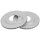2 brake discs ventilated Ø 310 mm 22 mm A.B.S. for SUZUKI GRAND and others