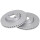 2 brake discs ventilated Ø 305 mm 28 mm A.B.S. for VOLVO S80 and others