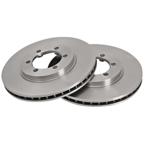 2 brake discs ventilated Ø 278 mm 24 mm A.B.S. for SSANGYONG KORANDO and others