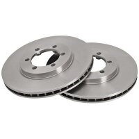 2 brake discs ventilated Ø 278 mm 24 mm A.B.S. for...