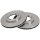 2 brake discs ventilated Ø 278 mm 24 mm A.B.S. for SSANGYONG KORANDO and others