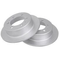 2 brake discs full Ø 299 mm 10.5 mm A.B.S. for...