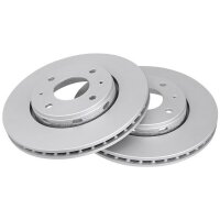2 brake discs ventilated Ø 281 mm 24 mm A.B.S. for...