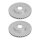 2 brake discs ventilated Ø 345 mm 31.9 mm A.B.S. for MERCEDES-BENZ M-CLASS