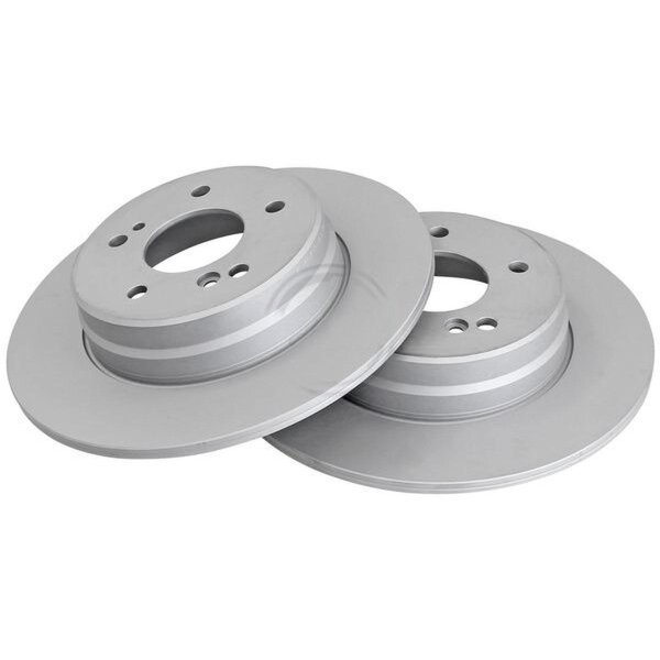 2 brake discs full Ø 290 mm 10 mm A.B.S. for MERCEDES-BENZ SL
