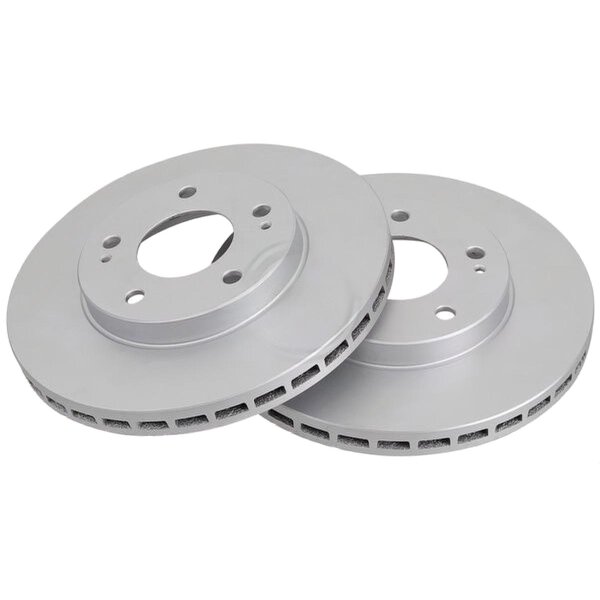 2 brake discs ventilated Ø 276 mm 24 mm A.B.S. for e.g. MITSUBISHI SPACE