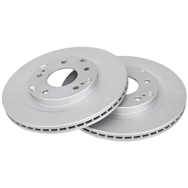 2 brake discs ventilated Ø 285 mm 22 mm A.B.S. for MITSUBISHI PAJERO