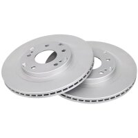 2 brake discs ventilated Ø 285 mm 22 mm A.B.S. for...