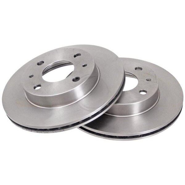 2 brake discs ventilated Ø 231 mm 17 mm A.B.S. for SUZUKI CARRY and others
