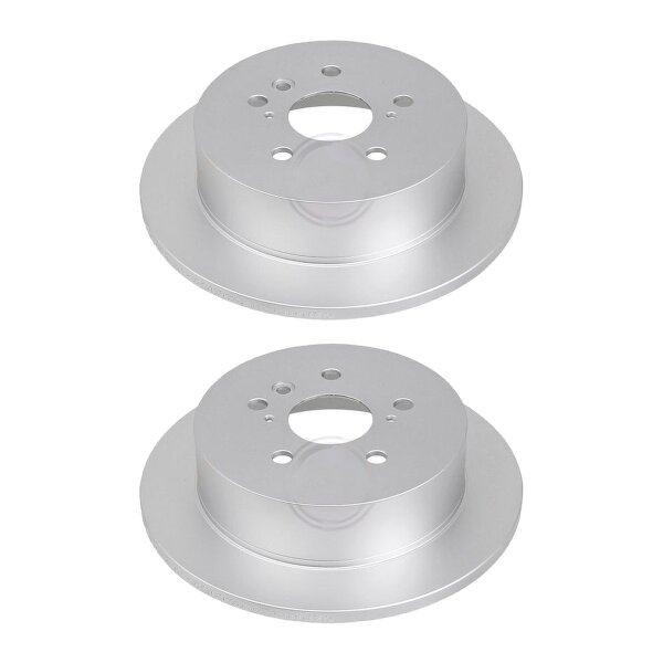 2 Bremsscheiben voll Ø 291 mm 12 mm A.B.S. für u.a. TOYOTA AVENSIS