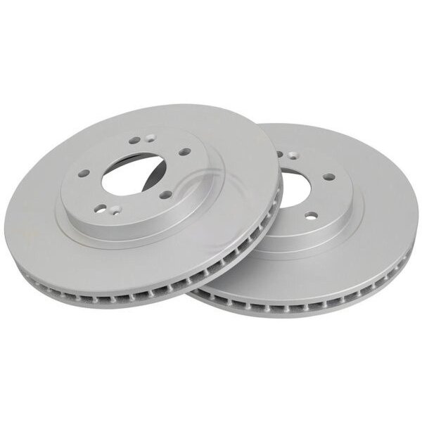 2 brake discs ventilated Ø 294 mm 26 mm A.B.S. for HYUNDAI SANTA and others