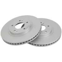 2 brake discs ventilated Ø 294 mm 26 mm A.B.S. for...
