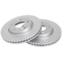 2 brake discs ventilated Ø 276 mm 26 mm A.B.S. for...