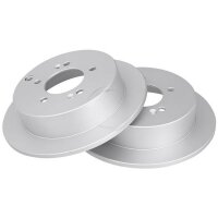 2 brake discs full Ø 284 mm 10 mm A.B.S. for...