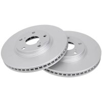 2 brake discs ventilated Ø 296 mm 28 mm A.B.S. for...