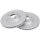 2 brake discs ventilated Ø 296 mm 28 mm A.B.S. for LEXUS RX and others