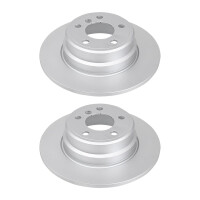 2 Bremsscheiben voll nicht belüftet Ø 324 mm...