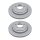 2 brake discs two-piece Ø 328 mm 20 mm A.B.S. for BMW 3 Series and others