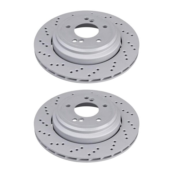2 brake discs two-piece Ø 328 mm 20 mm A.B.S. for BMW 3 Series and others