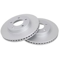 2 brake discs ventilated Ø 282 mm 26 mm A.B.S. for...