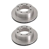 2 brake discs ventilated Ø 330 mm 29 mm A.B.S. for...