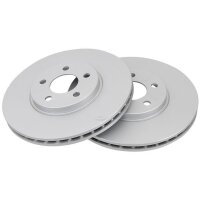 2 brake discs ventilated Ø 280 mm 23 mm A.B.S. for...